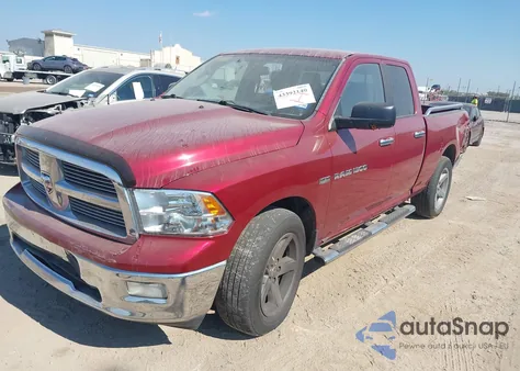 2012 Dodge Ram 1500 Slt from USA, damaged, VIN 1C6RD6GT6CS137541